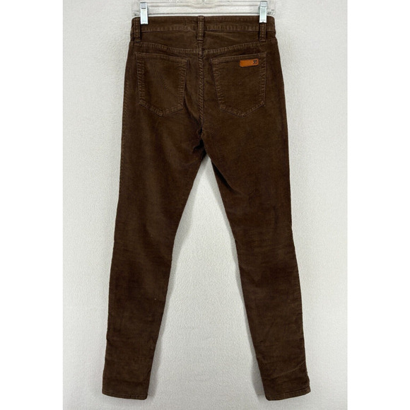 JOE"S Jeans Womens 26 Skinny Visionaire Corduroy Pants Stretch Cotton Brown - Picture 3 of 16